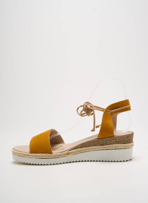 Sandales/Nu pieds jaune REQINS femme