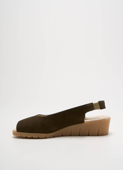 Sandales/Nu pieds vert HIRICA femme