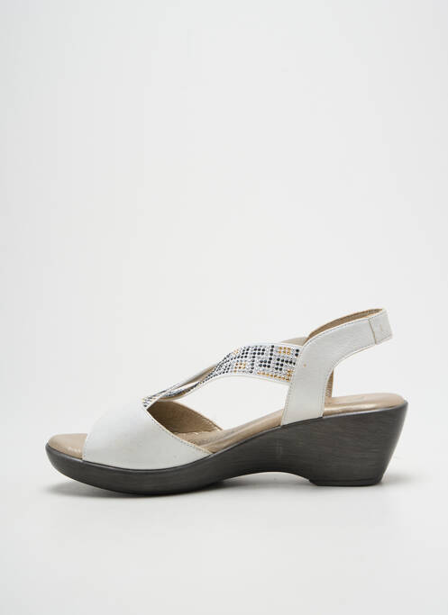 Sandales/Nu pieds blanc J.METAYER pour femme