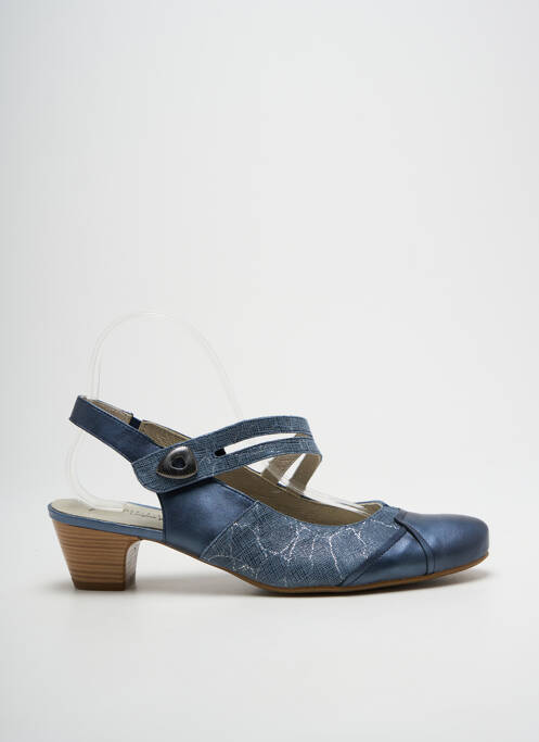 Sandales/Nu pieds bleu J.METAYER pour femme