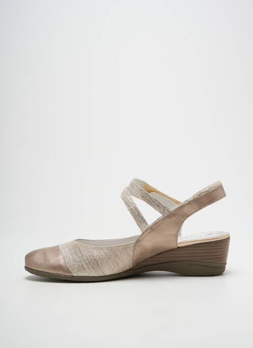 Sandales/Nu pieds argent J.METAYER pour femme