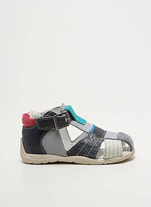 Sandales/nu pieds bout rond bout rond gris BABYBOTTE garçon