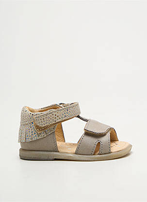 Sandales/nu pieds impression bout ouvert gris BABYBOTTE fille