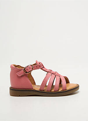 Sandales/nu pieds fermeture boucle(s) bout ouvert rose BABYBOTTE fille