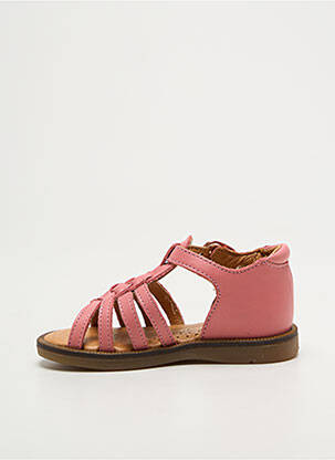 Sandales/nu pieds fermeture boucle(s) bout ouvert rose BABYBOTTE fille