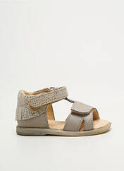 Sandales/Nu pieds gris BABYBOTTE pour fille seconde vue