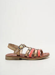 Sandales/Nu pieds rose GBB pour fille seconde vue