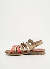 Sandales/Nu pieds rose GBB pour fille seconde vue