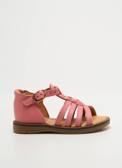 Sandales/nu pieds fermeture boucle(s) bout ouvert rose BABYBOTTE fille