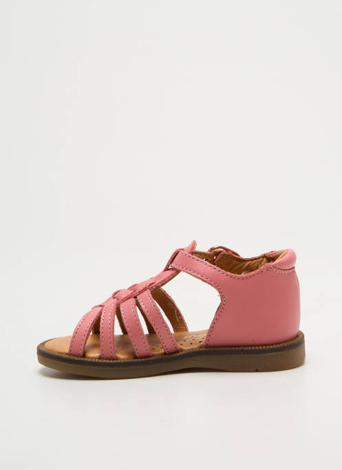 Sandales/nu pieds fermeture boucle(s) bout ouvert rose BABYBOTTE fille