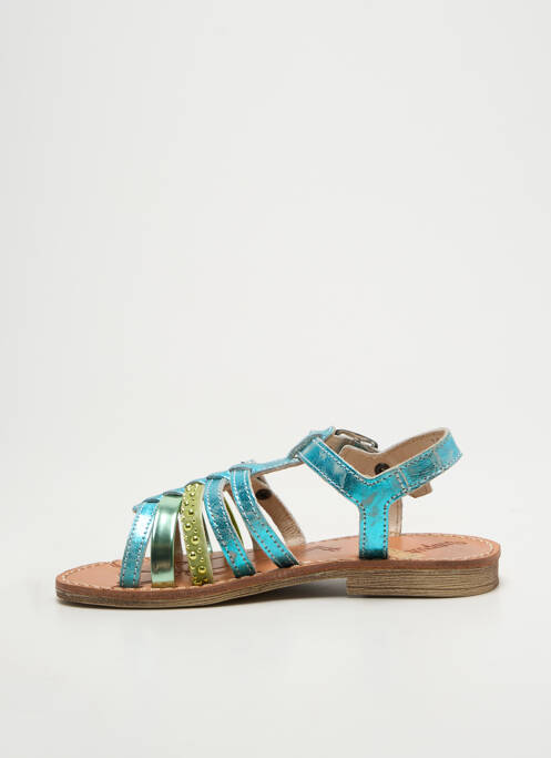 Sandales/Nu pieds bleu RAMDAM pour fille