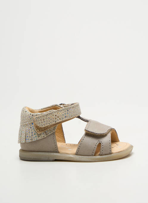 Sandales/Nu pieds gris BABYBOTTE pour fille