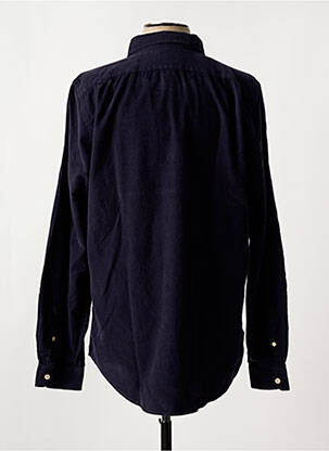 Chemise manches longues coupe droite bleu PAUL SMITH homme