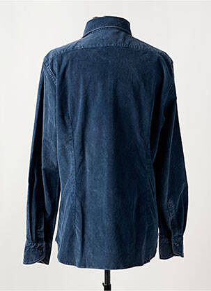 Chemise manches longues coupe droite bleu TINTORIA MATTEI 954 homme
