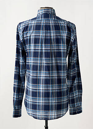 Chemise manches longues coupe cintrée bleu ASPESI homme