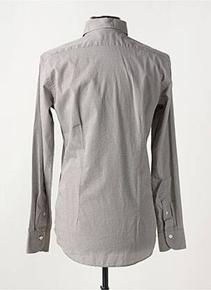 Chemise manches longues imprimé fantaisie gris BAGUTTA homme