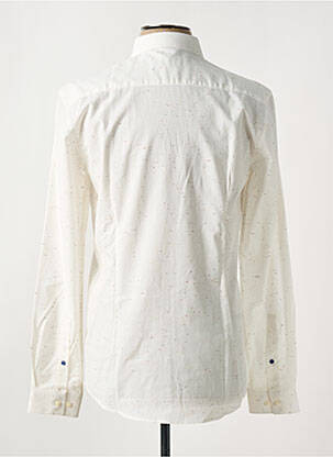 Chemise manches longues coupe cintrée beige OLIVIER STRELLI homme