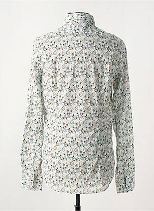 Chemise manches longues imprimé fleurs bleu ORIAN homme