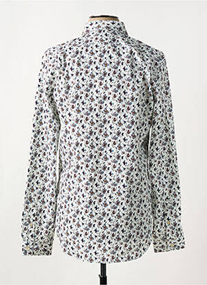 Chemise manches longues imprimé fleurs blanc PAUL SMITH homme