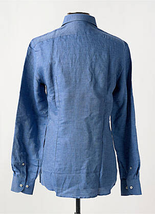 Chemise manches longues coupe cintrée bleu PAL ZILERI homme