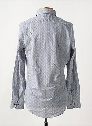 Chemise manches longues imprimé fantaisie gris PAL ZILERI homme