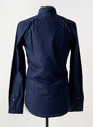 Chemise manches longues coupe cintrée bleu PAUL SMITH homme