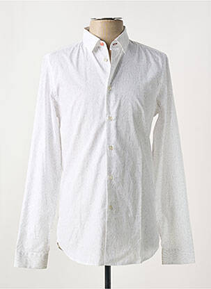 Chemise manches longues blanc PAUL SMITH pour homme