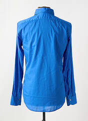 Chemise manches longues bleu BAGUTTA pour homme seconde vue