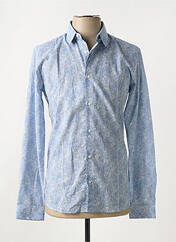 Chemise manches longues bleu OLIVIER STRELLI pour homme seconde vue