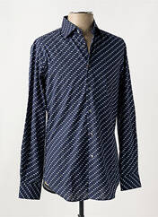 Chemise manches longues bleu PAL ZILERI pour homme seconde vue