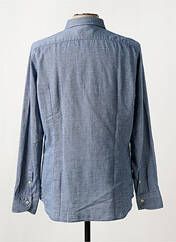 Chemise manches longues bleu TINTORIA MATTEI 954 pour homme seconde vue