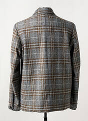 Chemise manches longues gris L.B.M.1911 pour homme seconde vue