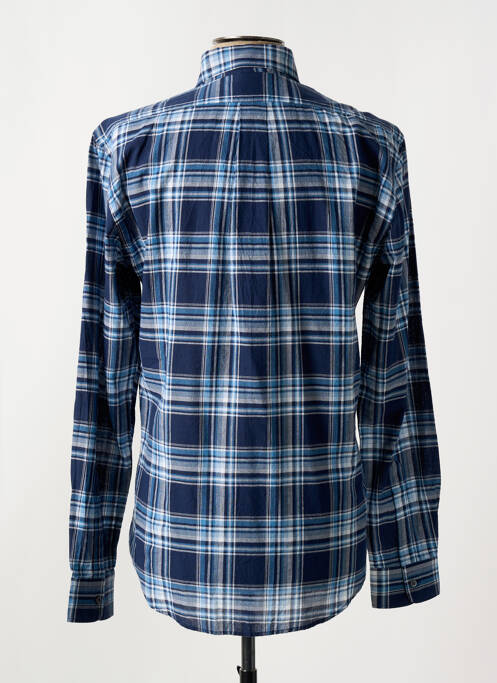 Chemise manches longues coupe cintrée bleu ASPESI homme
