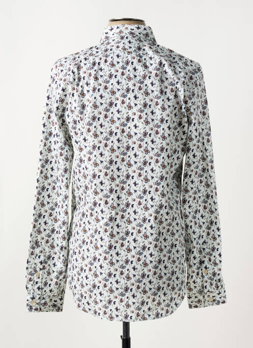 Chemise manches longues coupe cintrée blanc PAUL SMITH homme
