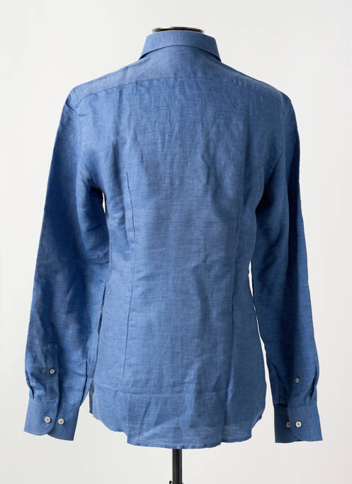 Chemise manches longues coupe cintrée bleu PAL ZILERI homme