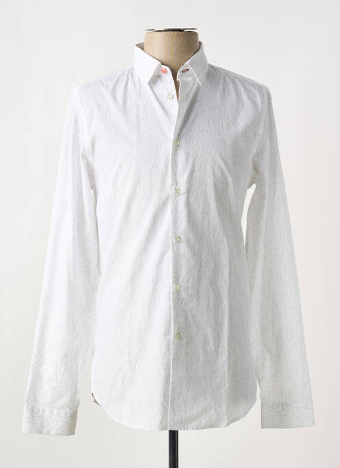 Chemise manches longues blanc PAUL SMITH pour homme