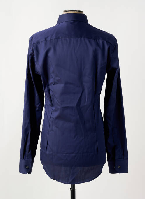 Chemise manches longues bleu ETON homme