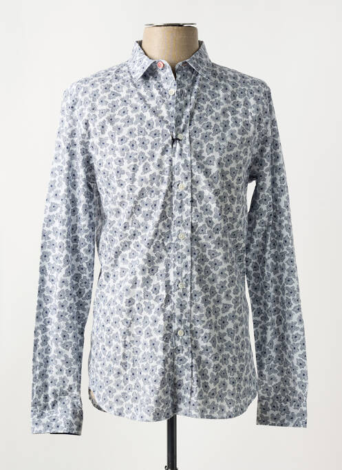 Chemise manches longues bleu PAUL SMITH pour homme
