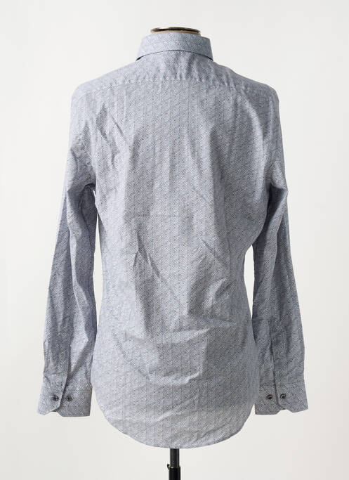 Chemise manches longues gris PAL ZILERI homme