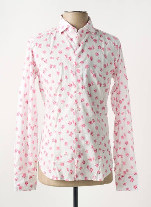 Chemise manches longues rose ORIAN pour homme