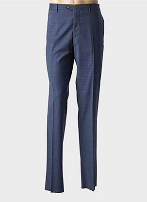 Pantalon droit stretch taille normale bleu TAGLIATORE homme