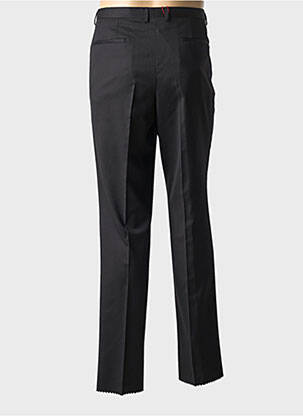 Pantalon droit tissage popeline taille normale noir HUGO BOSS homme