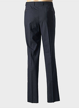 Pantalon droit tissage popeline taille normale bleu PAL ZILERI homme