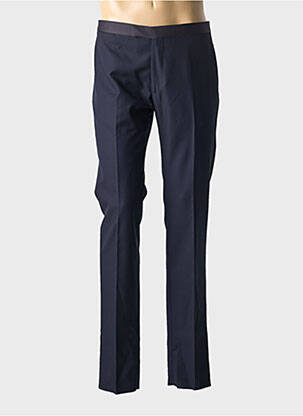 Pantalon slim tissage popeline taille normale bleu TAGLIATORE homme