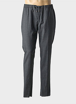 Pantalon slim tissage popeline taille normale gris LAB homme