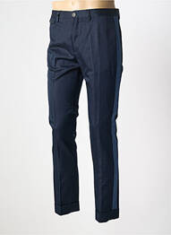 Pantalon slim tissage popeline taille normale bleu PAUL SMITH homme