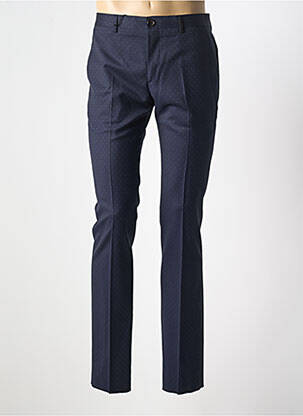 Pantalon slim tissage popeline taille normale bleu PAUL SMITH homme
