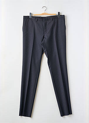 Pantalon slim tissage popeline taille normale bleu HUGO BOSS homme
