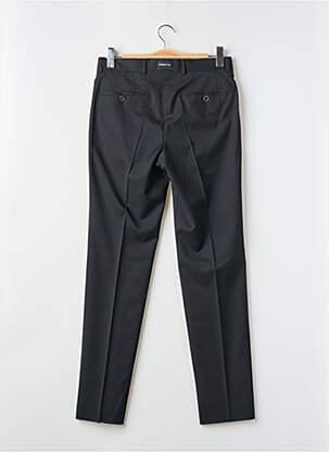 Pantalon droit tissage popeline taille normale noir ROY ROBSON homme