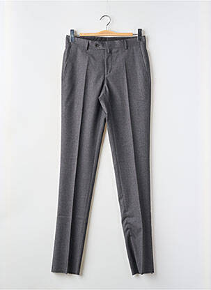 Pantalon slim tissage chiné taille normale gris CH. K. WILLIAMS homme